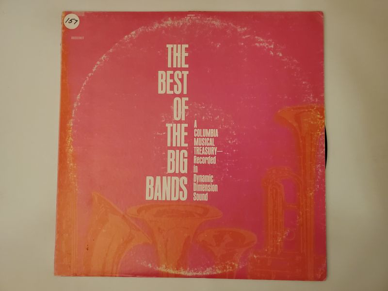 Various Artists The Best of the Big Bands vinyl record